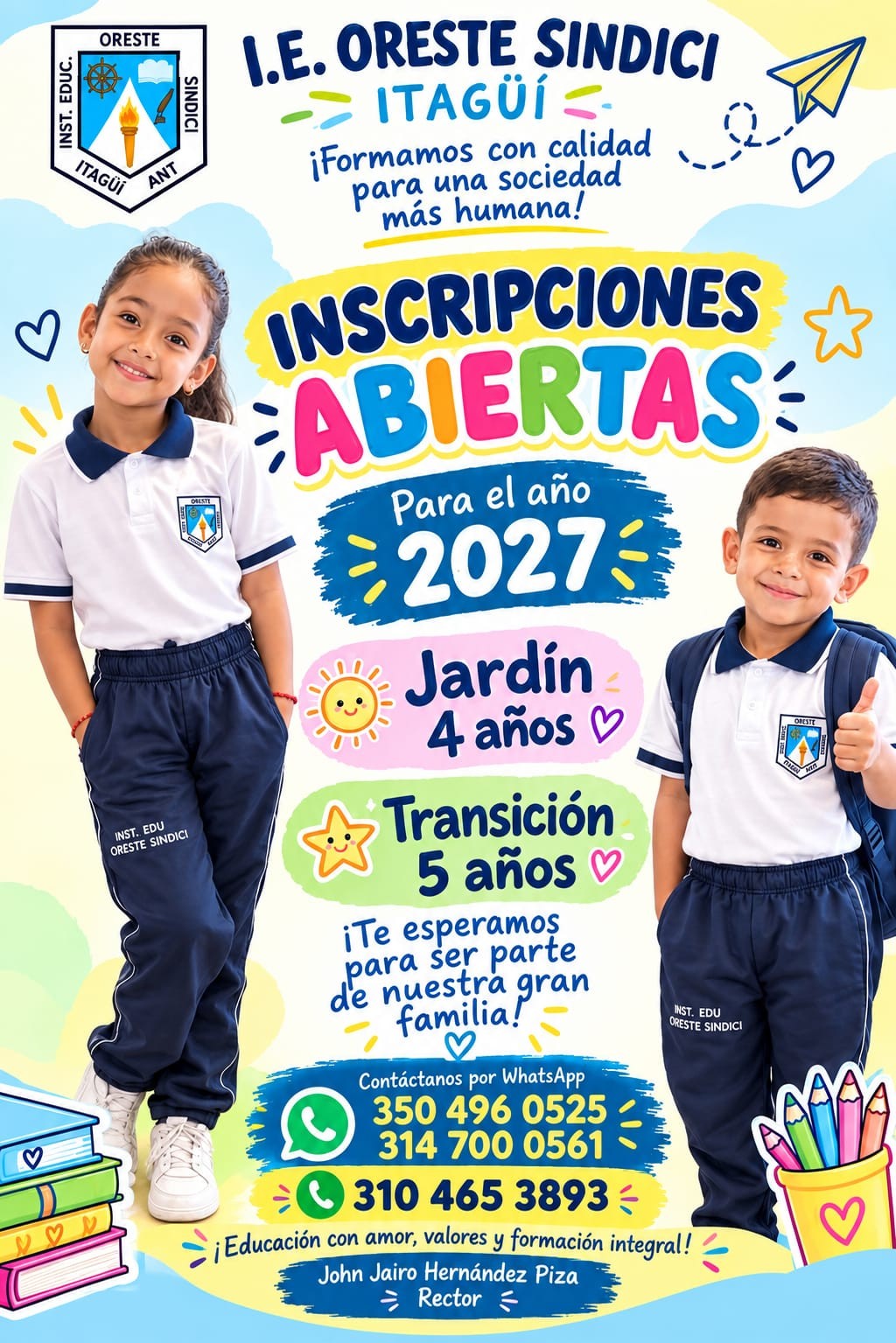 Inscripciones 2027